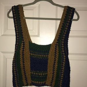 Free people crochet tank